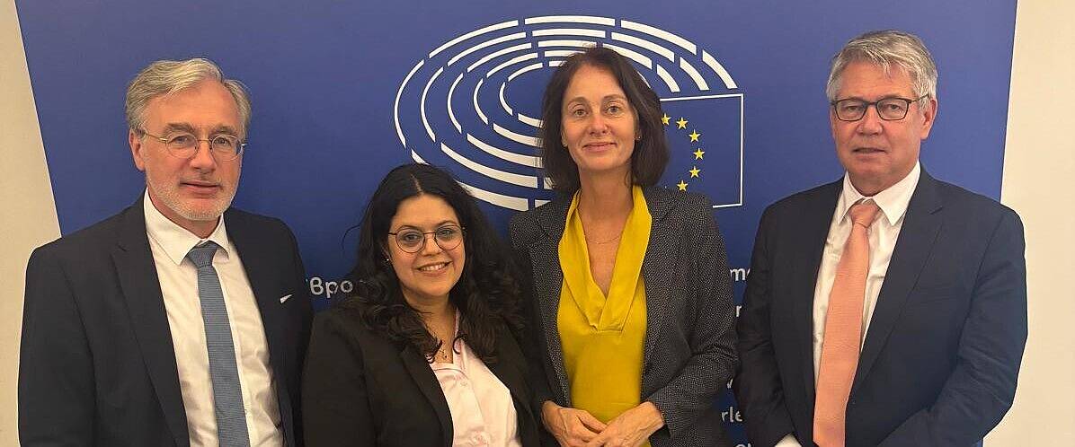 Politische Gespräche in Brüssel